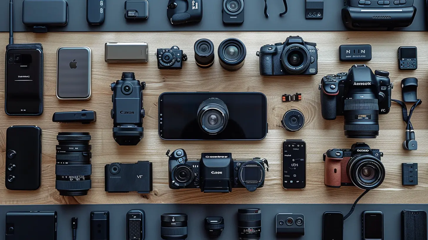 Creative Tech Accessories for Content Creators