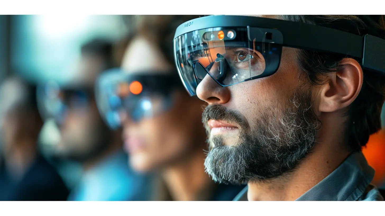 The Potential of AR Glasses in Enhancing Virtual Meetings