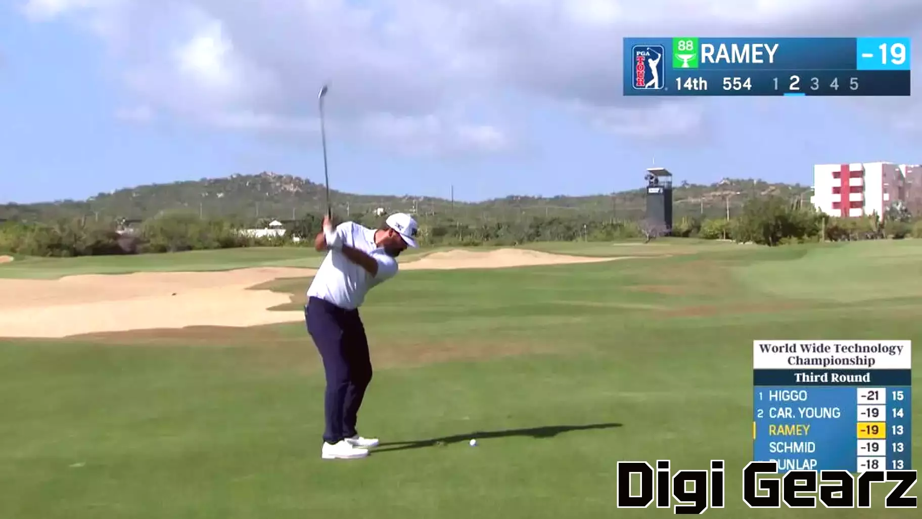 Chad Ramey Scores Birdie on Par-5 14th Hole at Championship