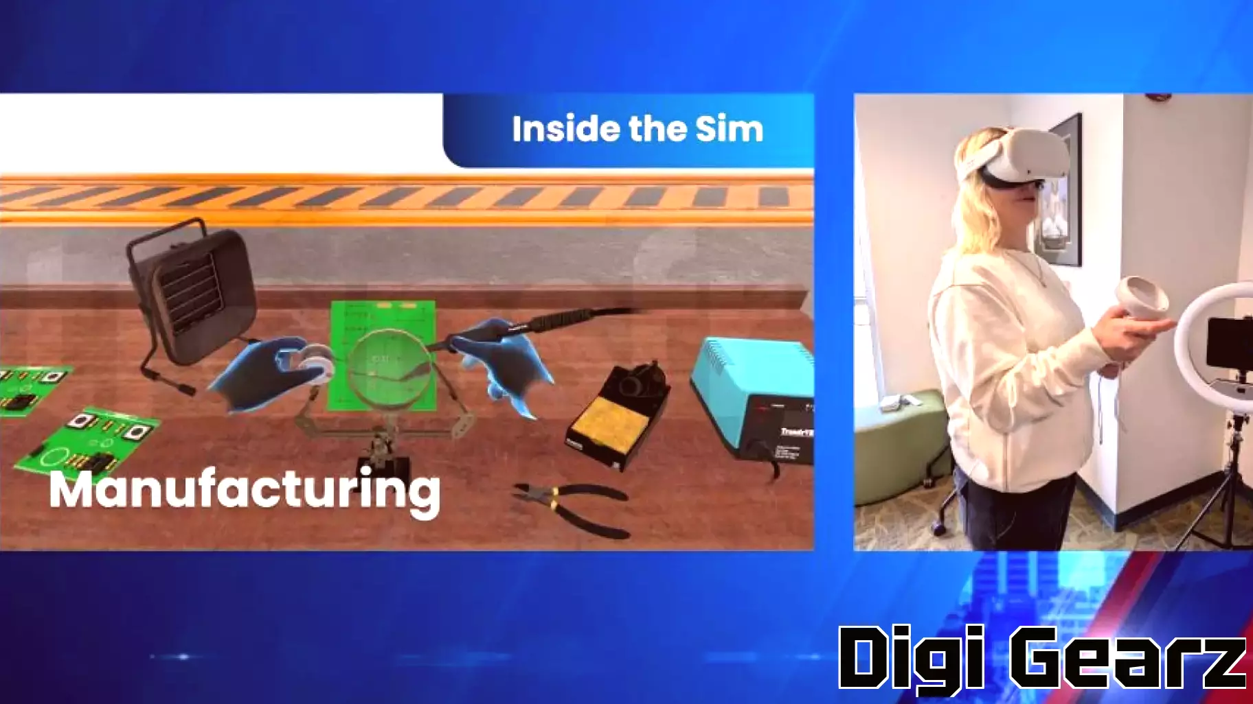 Virginia Western students explore careers using Virtual Reality technology