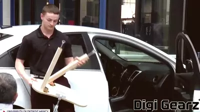 Disability technology showcased by Detroit Mercy nursing, engineering students